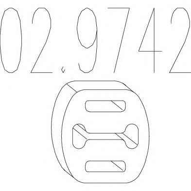 Буфер, глушитель MTS 02.9742