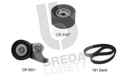 Комплект ремня ГРМ BREDA  LORETT KCD0204