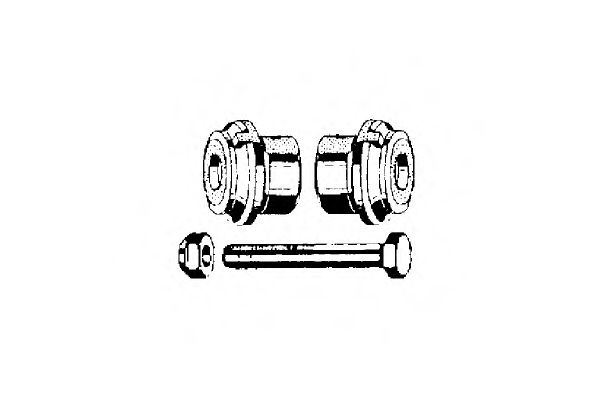 Ремкомплект, поперечный рычаг подвески OCAP 0900130