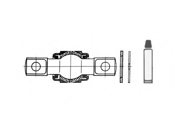 ремонтный комплект, рычаг подвески OCAP 0907216