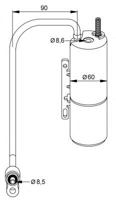 Осушитель, кондиционер NRF 33202