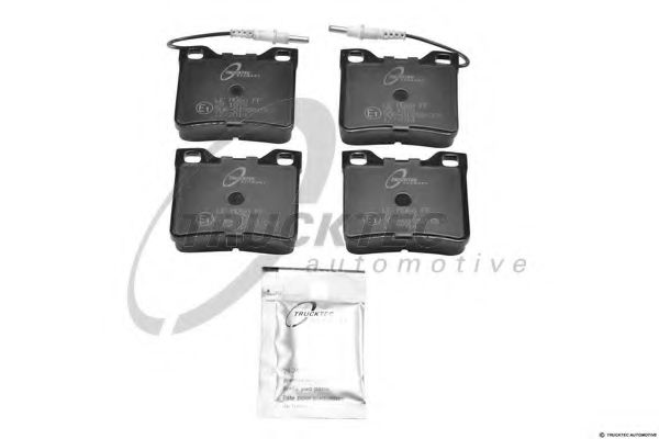 Комплект тормозных колодок, дисковый тормоз TRUCKTEC AUTOMOTIVE 02.35.145