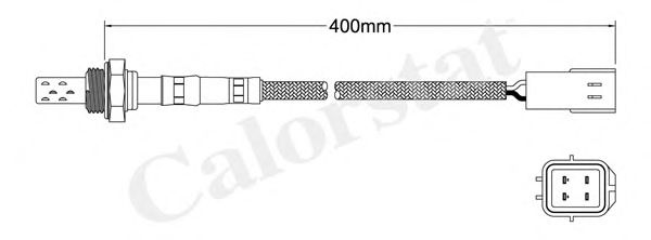 Лямбда-зонд CALORSTAT by Vernet LS140449