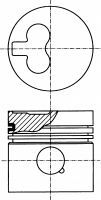 Поршень NÜRAL 87-110100-00