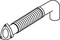 Труба выхлопного газа ZARA 10702