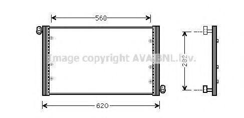 Конденсатор, кондиционер AVA QUALITY COOLING FT5272