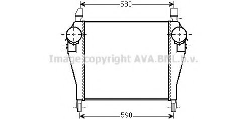 Интеркулер AVA QUALITY COOLING IV4101