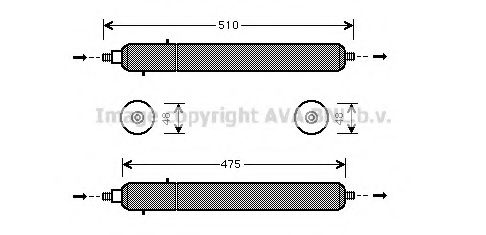 Осушитель, кондиционер AVA QUALITY COOLING JRD002