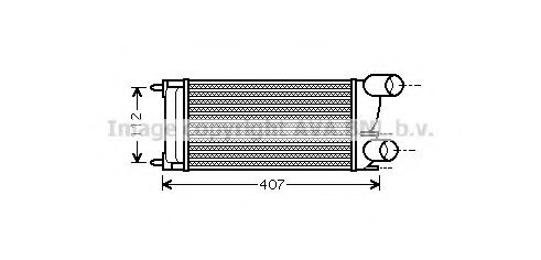 Интеркулер AVA QUALITY COOLING PE4337