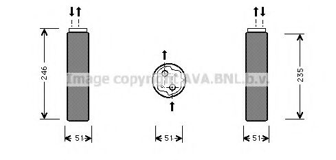 Осушитель, кондиционер AVA QUALITY COOLING RTD094