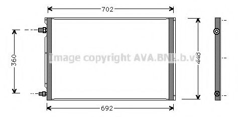 Конденсатор, кондиционер AVA QUALITY COOLING UV5010