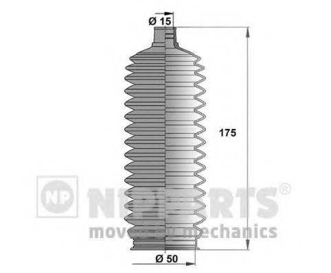 Комплект пылника, рулевое управление NIPPARTS J2846008