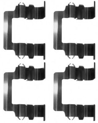 Комплектующие, колодки дискового тормоза MGA A133