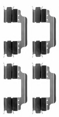 Комплектующие, колодки дискового тормоза MGA A249