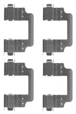 Комплектующие, колодки дискового тормоза MGA A305
