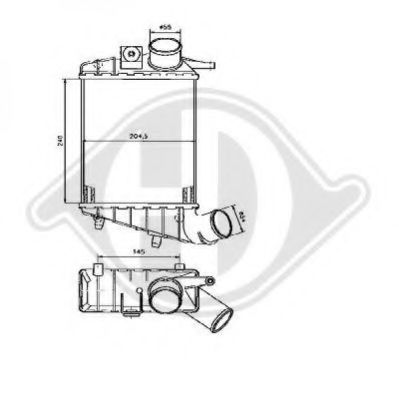 Интеркулер DIEDERICHS 8305005