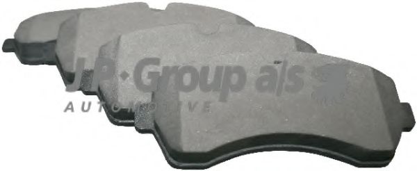 Комплект тормозных колодок, дисковый тормоз JP GROUP 1163601810
