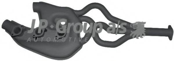 Теплообменник, отопление салона JP GROUP 91418