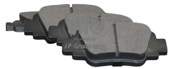 Комплект тормозных колодок, дисковый тормоз JP GROUP BP847