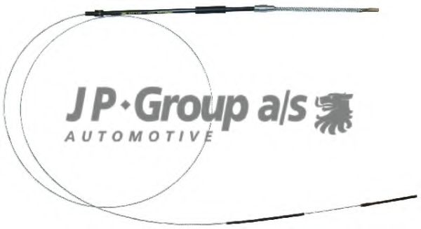 Трос, стояночная тормозная система JP GROUP 8170301300