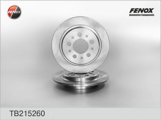 Тормозной диск FENOX TB215260