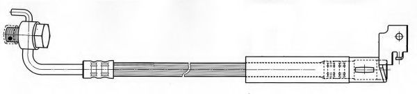 Тормозной шланг KAWE 511931