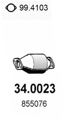 Катализатор ASSO 340023