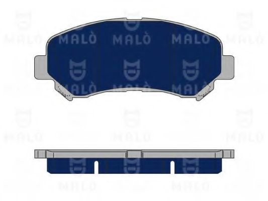 Комплект тормозных колодок, дисковый тормоз MALÒ 1050080