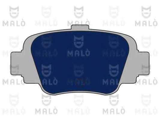 Комплект тормозных колодок, дисковый тормоз MALÒ 1050497