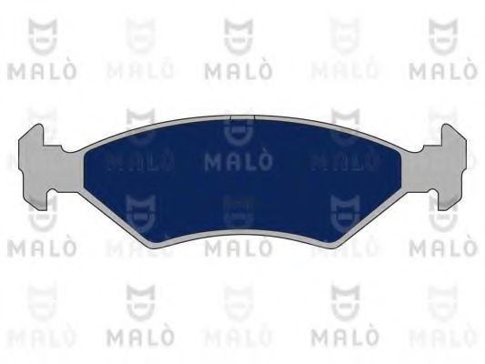 Комплект тормозных колодок, дисковый тормоз MALÒ 1050517
