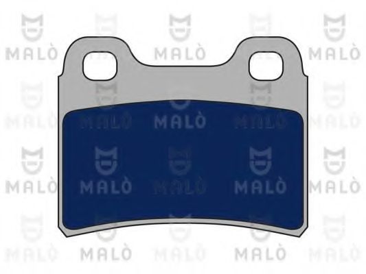 Комплект тормозных колодок, дисковый тормоз MALÒ 1050527