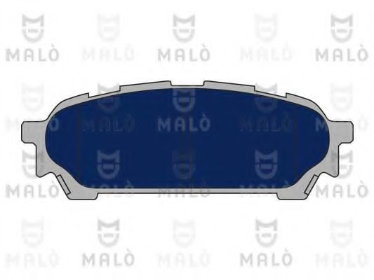 Комплект тормозных колодок, дисковый тормоз MALÒ 1051004