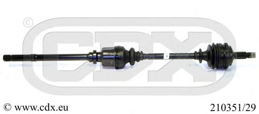 Приводной вал CDX 210351/29