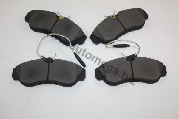 Комплект тормозных колодок, дисковый тормоз AUTOMEGA 304254052