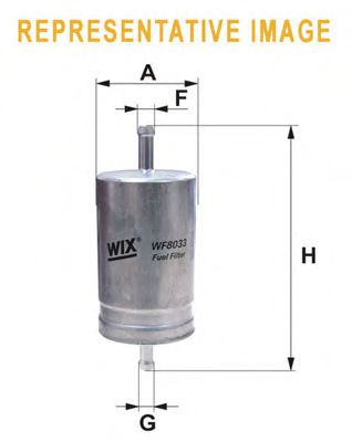 Топливный фильтр WIX FILTERS WF8169
