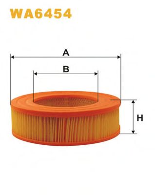 Воздушный фильтр WIX FILTERS WA6454