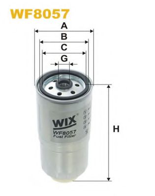 Топливный фильтр WIX FILTERS WF8057