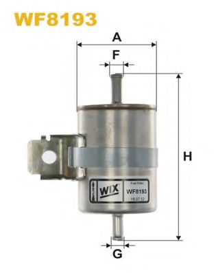 Топливный фильтр WIX FILTERS WF8193