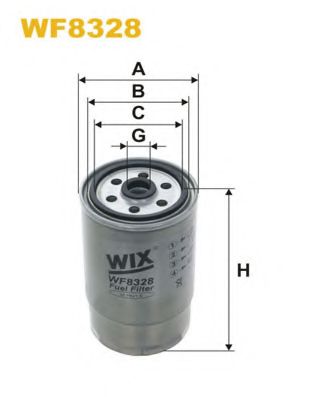 Топливный фильтр WIX FILTERS WF8328