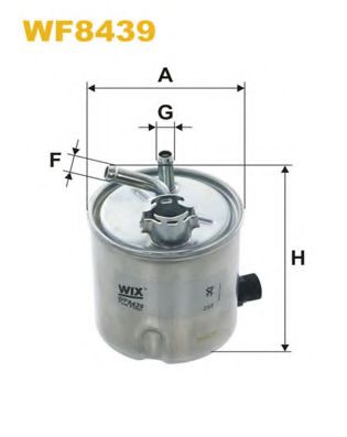 Топливный фильтр WIX FILTERS WF8439