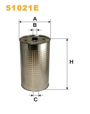 Масляный фильтр WIX FILTERS 51021E