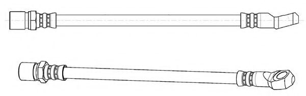 Тормозной шланг CEF 510857