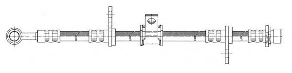 Тормозной шланг CEF 511316