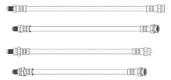 Тормозной шланг CEF 512962