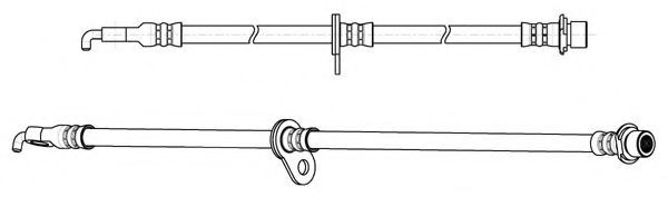 Тормозной шланг CEF 512987