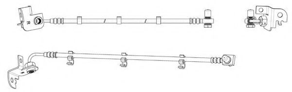 Тормозной шланг CEF 518307