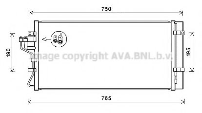 Конденсатор, кондиционер PRASCO HY5431D