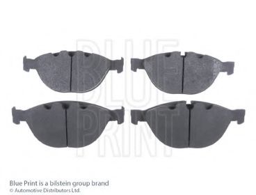 Комплект тормозных колодок, дисковый тормоз BLUE PRINT ADJ134227