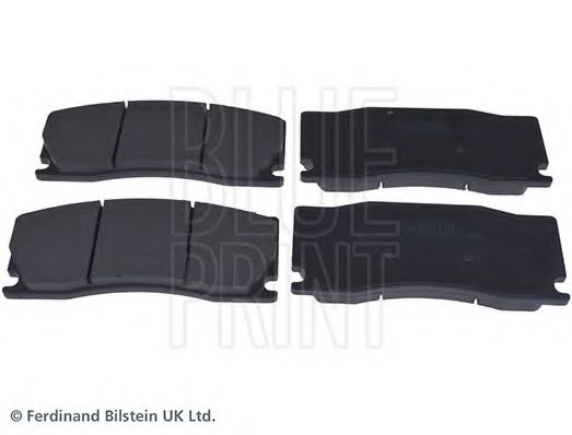 Комплект тормозных колодок, дисковый тормоз BLUE PRINT ADJ134243