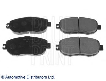Комплект тормозных колодок, дисковый тормоз BLUE PRINT ADT34255